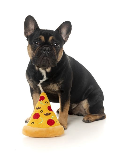 FuzzYard Hundleksak Pizza Slice - 3