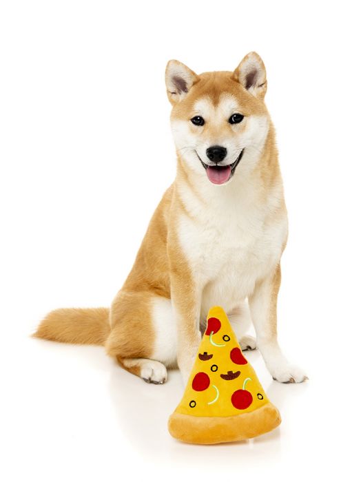 FuzzYard Hundleksak Pizza Slice - 2
