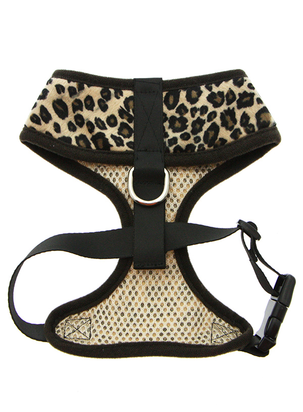 Urban Pup Leopard Print Sele Mörkbrun X-Small - 2