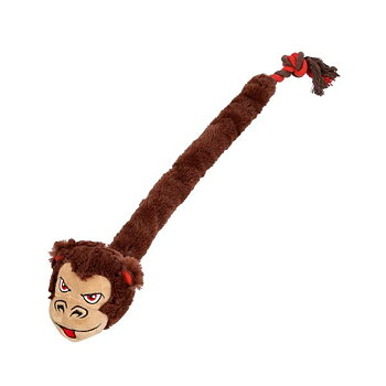 Dogman Hundleksak DevilMonkey Rep Brun 60cm 