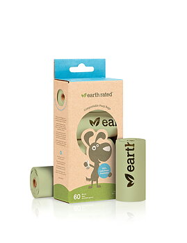Earth Rated Compostable Refills 4-pack Unscented 