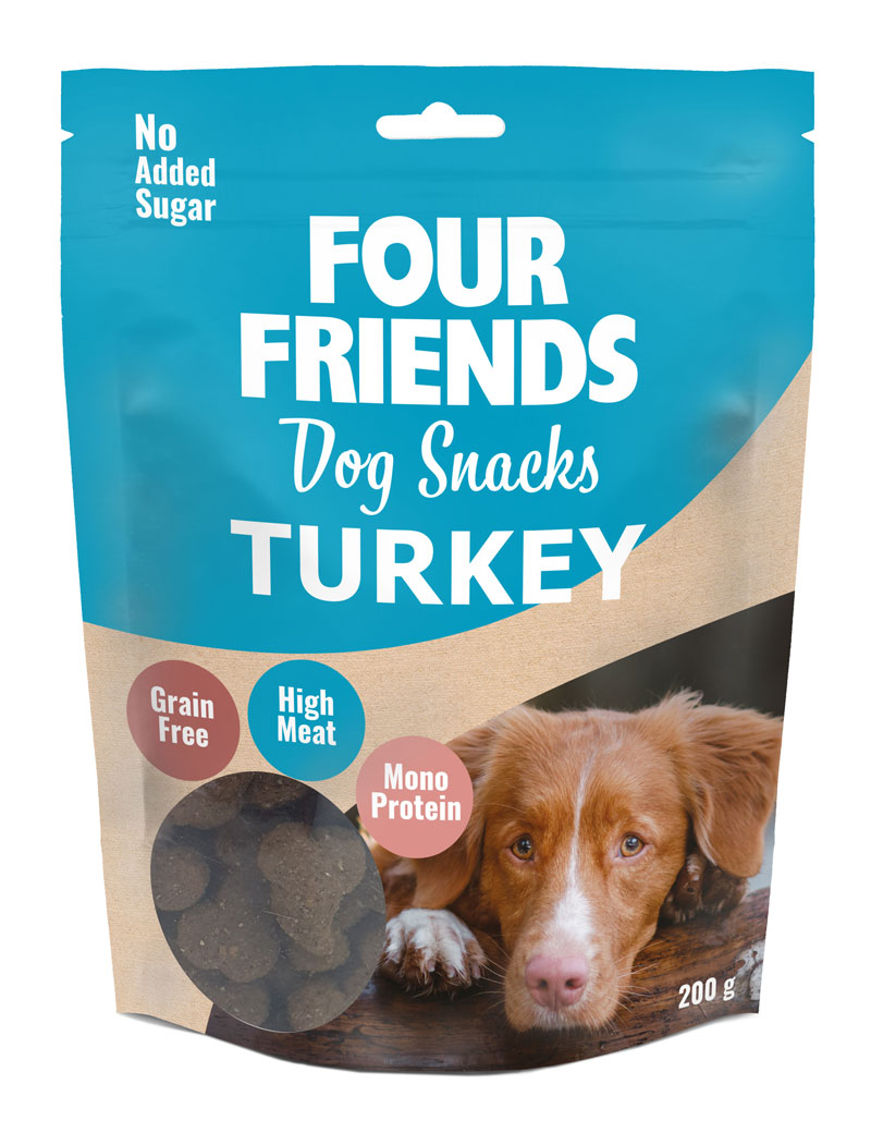 Four Friends Dog Snacks Turkey 200 Gram 