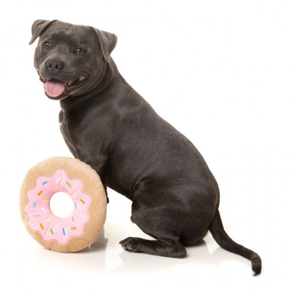 FuzzYard Hundleksak Stor Donut - 2
