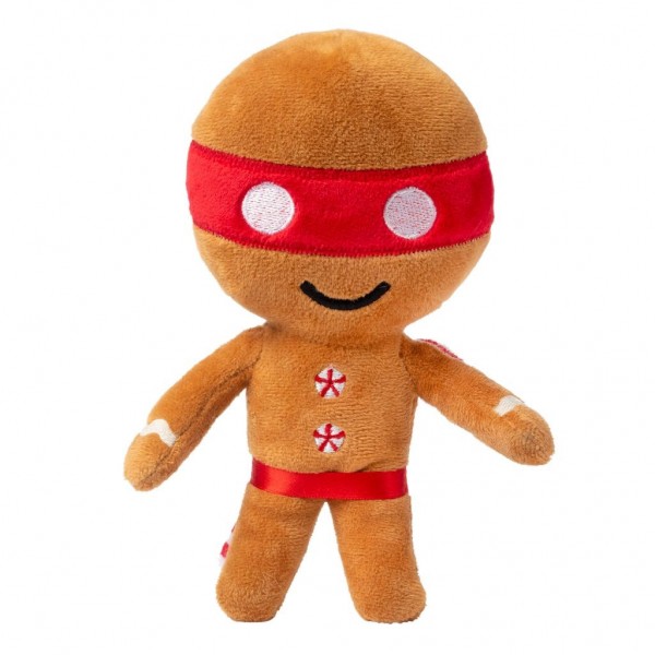 FuzzYard Hundleksak Ninja Pepparkaksgubbe Large