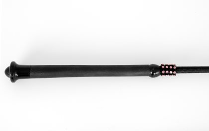 Jacson Dressyrspö Supergrip Strass Svart/Rosa 110+10cm - 2