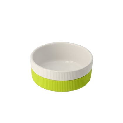 Dogman Keramikskål Soft Silikon Grön 850ml