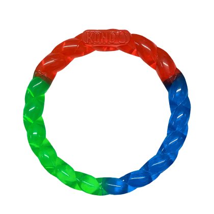 KONG Hundleksak Twistz Ring Small  17x2,5cm 