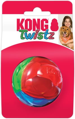 KONG Hundleksak Twistz Ball Medium Ø6,5cm  - 2