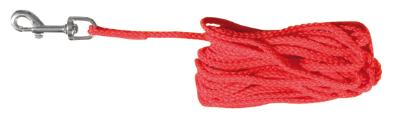 Trixie Nylon Spårlina 5 Meter Röd
