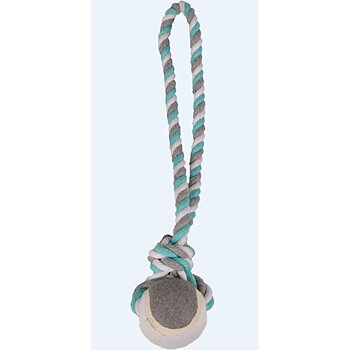 Hundleksak Tennisboll Slunga Med Mintsmak Small 6,2x12x40cm
