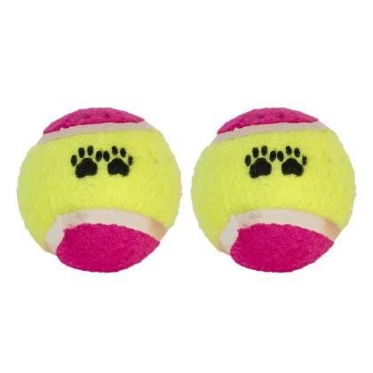 Dogman Boll Wille 2-Pack Ø 6cm Rosa/Gul