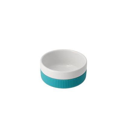 Dogman Keramikskål Soft Silikon Blå 300ml