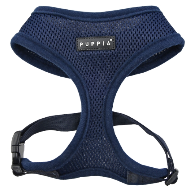 Puppia Soft Harness Marinblå