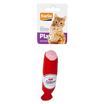 Flamingo Kattleksak Salami Med Catnip 11,5cm
