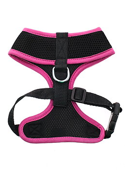 Urban Pup Active Mesh Sele Svart/Rosa 