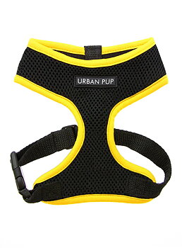 Urban Pup Active Mesh Sele Svart/Gul