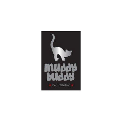 Svart Muddy Buddy Matta 40x60cm
