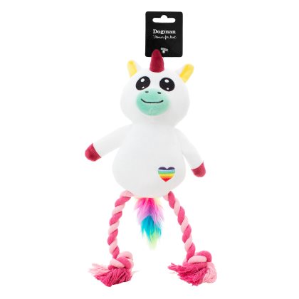 Dogman Hundleksak Kawaii Unicorn