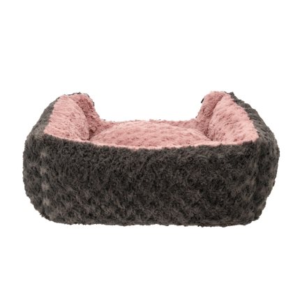 Dogman Bädd Supersoft Rektangulär Rosa/Grå Small - 5