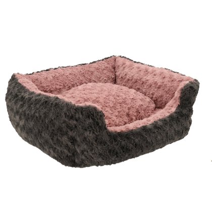 Dogman Bädd Supersoft Rektangulär Rosa/Grå Small - 4