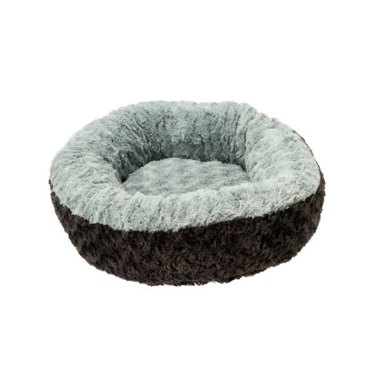 Dogman Bädd Supersoft Rund Turkos/Grå  - 2