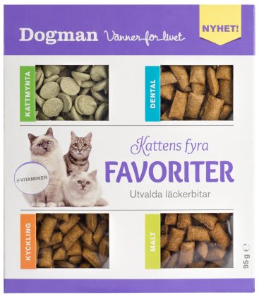 Dogman Kattens Fyra Favoriter 95 Gram 