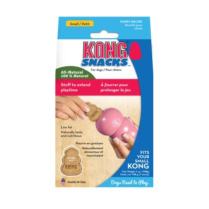 Kong Puppy Snacks Kycklinglever Large 312 Gram 