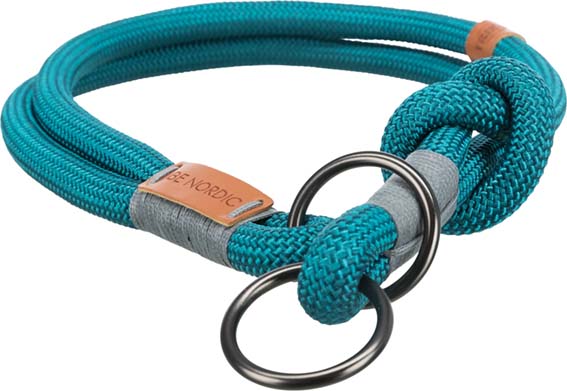 Trixie Be Nordic Helstryp Small-Medium 40cm Petrol/Grå