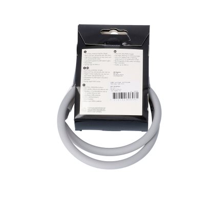 Dogman Blinkhalsband LED Grå 20-65cm - 3