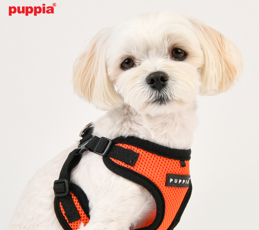Puppia Soft Sele Modell C Röd - 6
