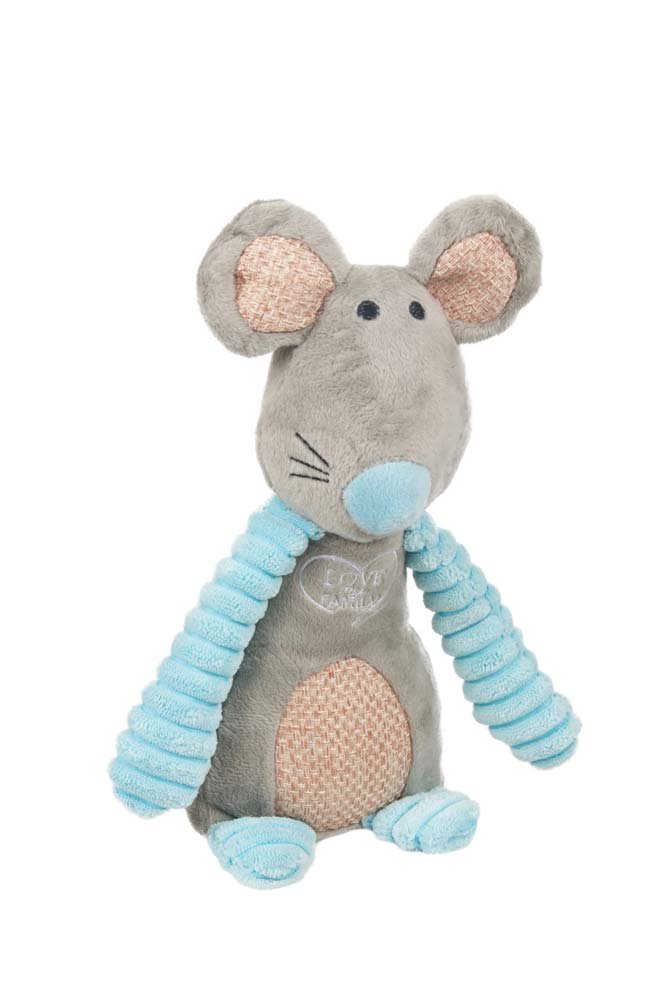 Hundleksak Plysch Shabby Chic Mus 25cm