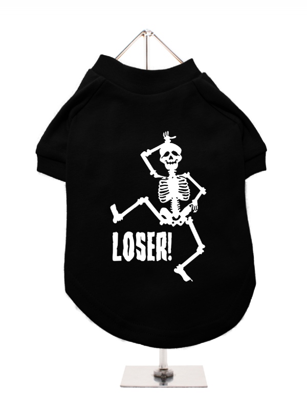 Urban Pup Hundtröja Halloween Loser Svart