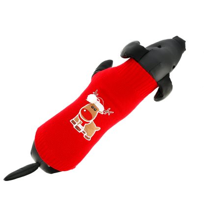 Dogman Stickad Tröja Julmotiv Ren 30cm - 3