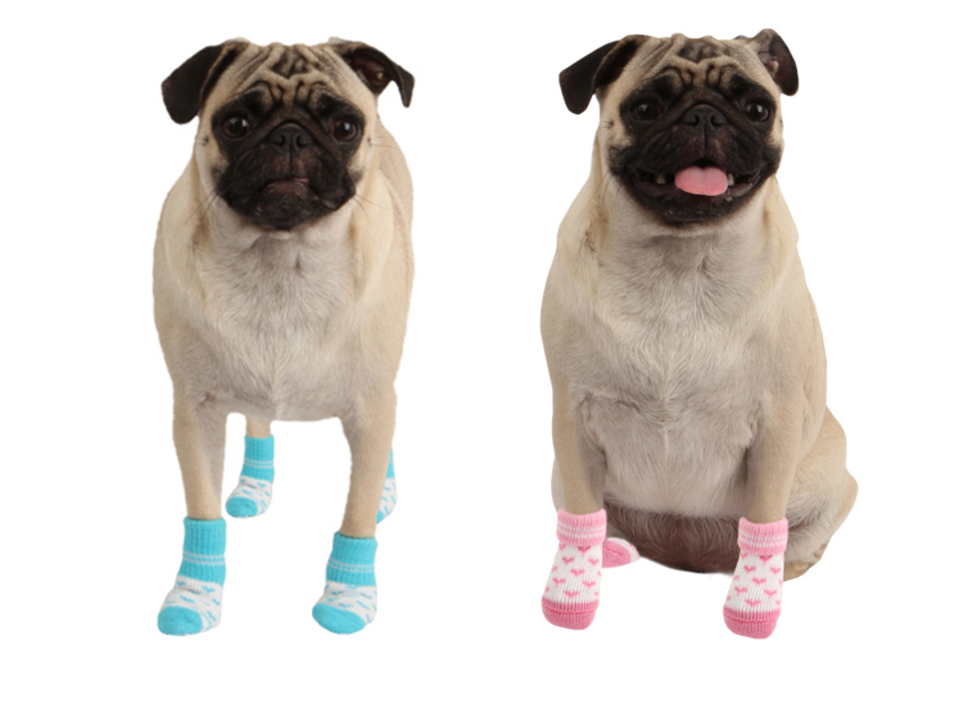 Puppia Angel Heart Hundsockar Small Rosa - 4