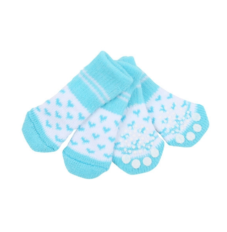 Puppia Angel Heart Hundsockar Blå - 3