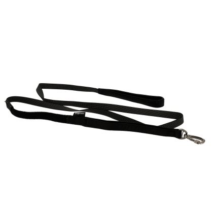 Dogman Sportkoppel Emmi  S/M  15mm x 180cm Svart