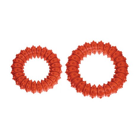 Hundleksak Aqua Flytande Gummiring 15cm Orange