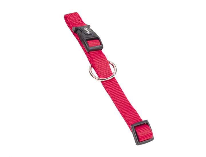 Nobby Nylonhalsband Classic Röd Medium-Large