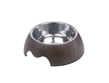 Nobby Melamin Skål Wood Dark Small 160 ml
