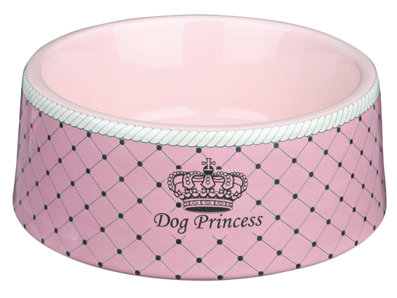 Trixie Keramikskål Dog Princess 1 Liter Rosa