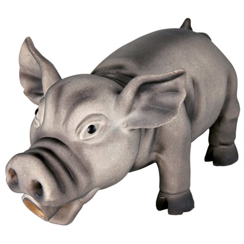 JollyPaw Hundleksak Latex Gris Grå 17cm