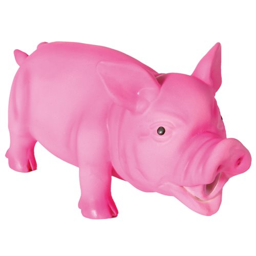 JollyPaw Hundleksak Latex Gris Rosa 21cm