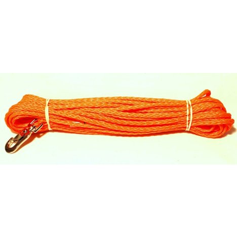 Flätad spårlina 10 Meter Orange