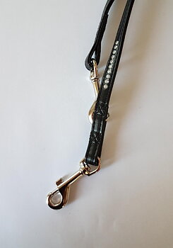 Jaktkoppel Crystal Svart 200 cm 12 mm