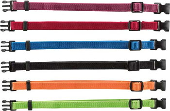 Trixie Junior Valphalsband 6-Pack Medium - Large 10 mm x 22-35cm Färgmix 1