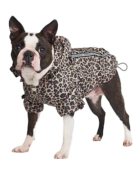 Urban Pup Leopard Print Rainstorm Regnjacka 