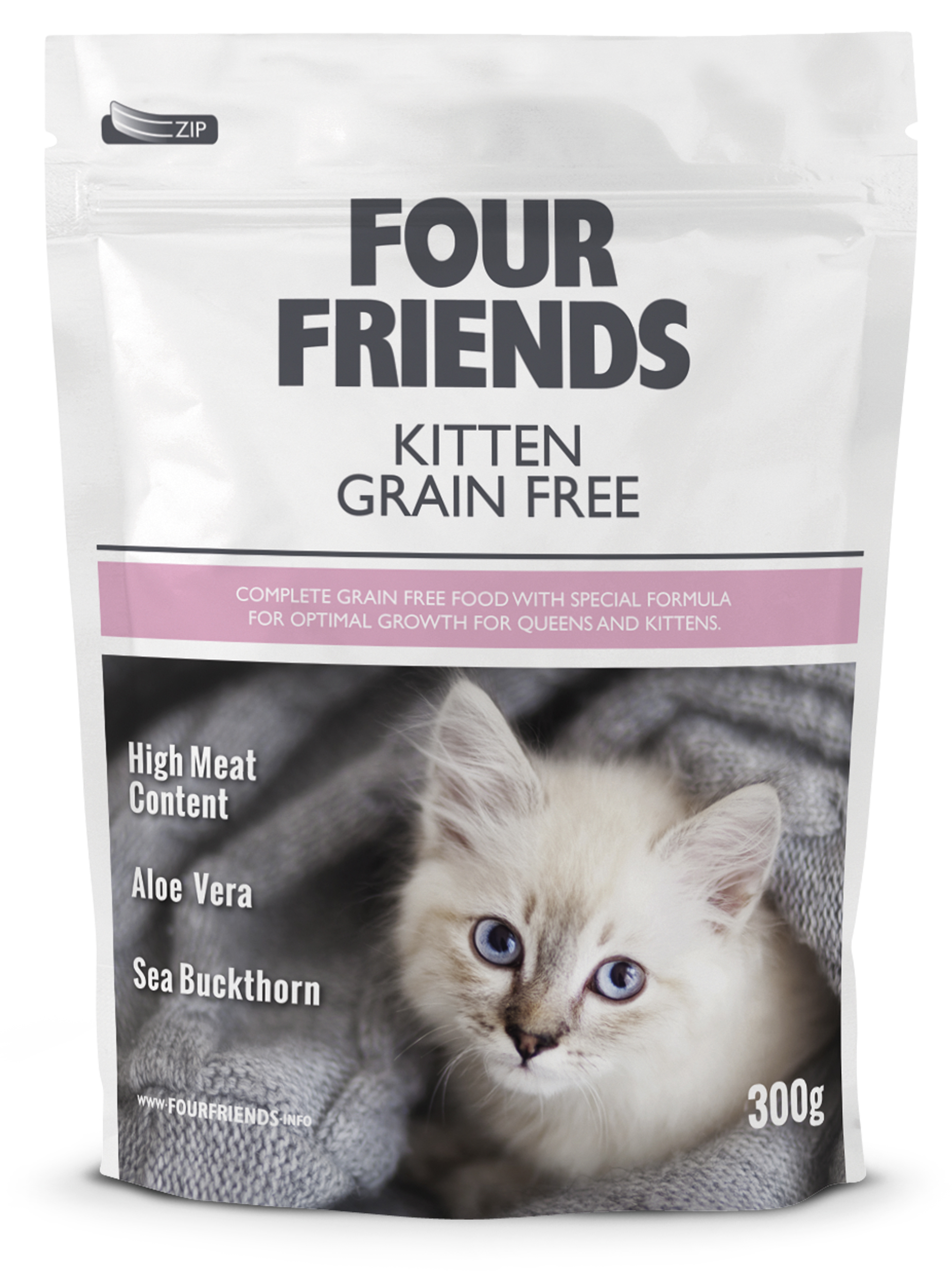 FourFriends Kattfoder Kitten Grain Free 300 Gram