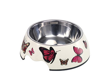 Nobby Melamin Skål Butterfly Small 160 ml