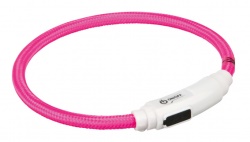 Trixie Flash Lysande Ring För Katt 35cm Rosa
