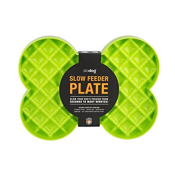 Slodog Slow Feeder Plate Hundmatskål 35x26cm 